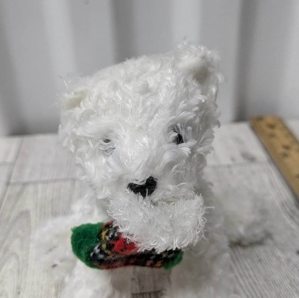 Ty Presents White Stuffed Animal with Multicolor Toy